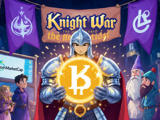 Knight War The Holy Trio (KWS) Token Airdrop Details and How to Claim the CoinMarketCap Campaign