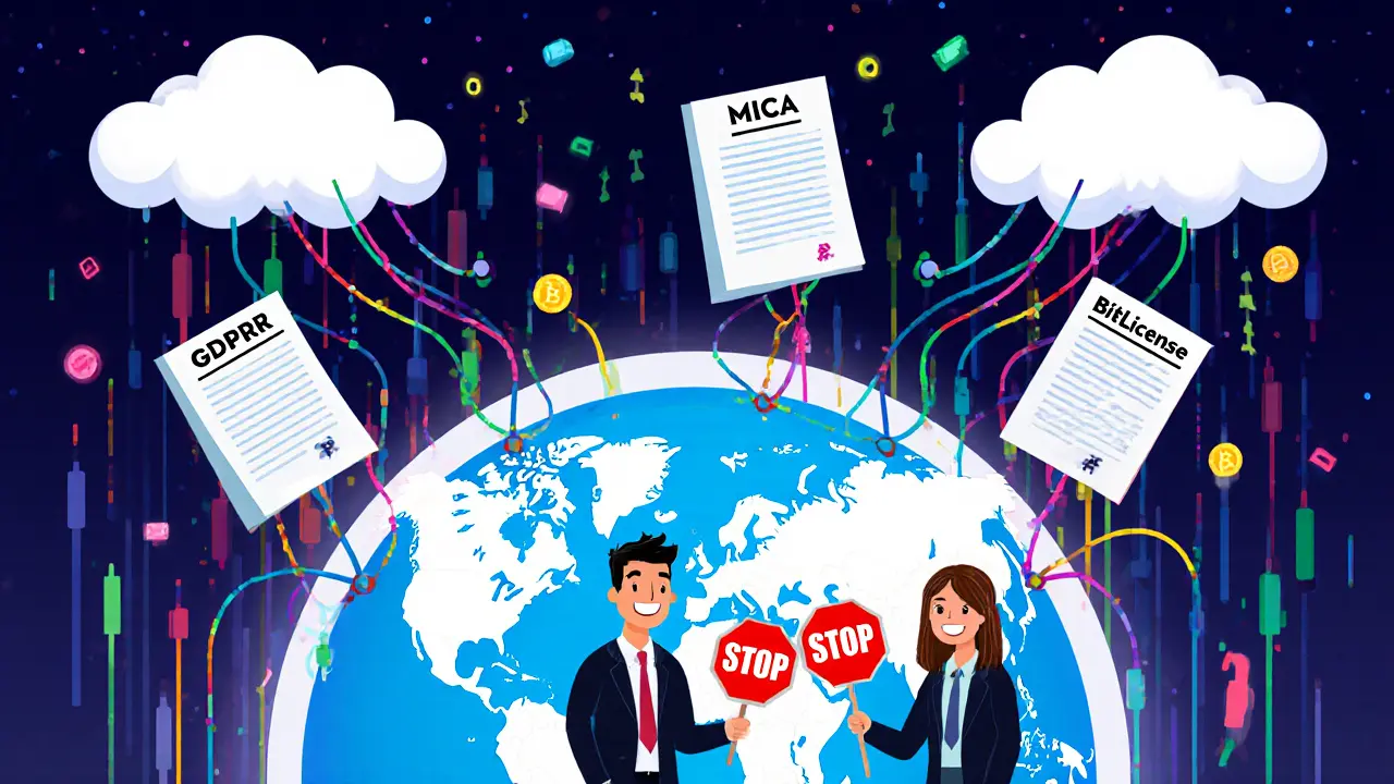 Multi-Jurisdictional Compliance in Blockchain: How to Stay Legal Across Borders