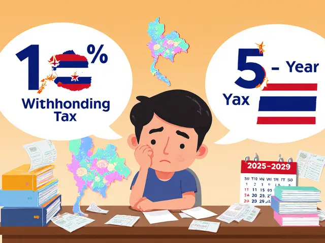 Thailand Crypto Tax 2025: 15% Withholding vs 5‑Year Exemption
