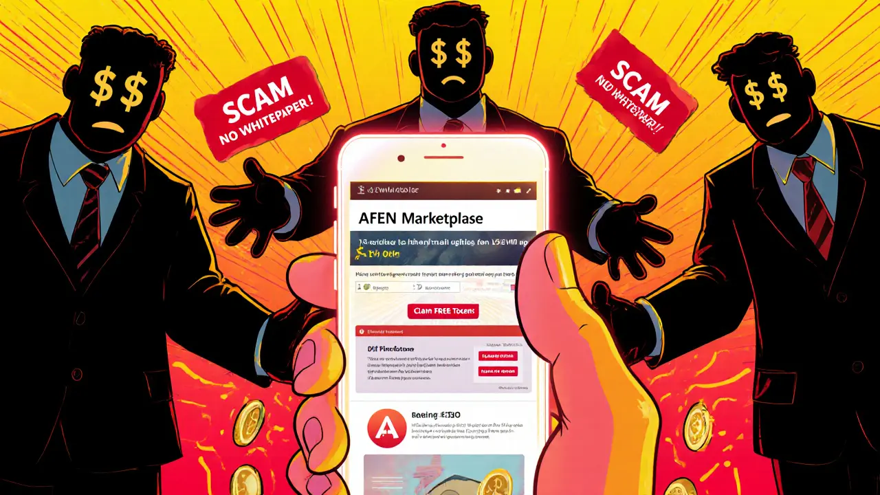 AFEN Marketplace Airdrop: What You Need to Know Before You Get Scammed