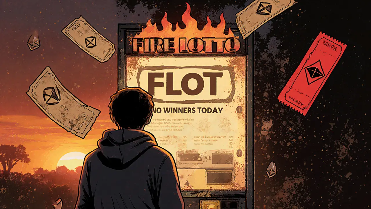 What is Fire Lotto (FLOT) Crypto Coin? A Real-World Look at the Blockchain Lottery That Faded