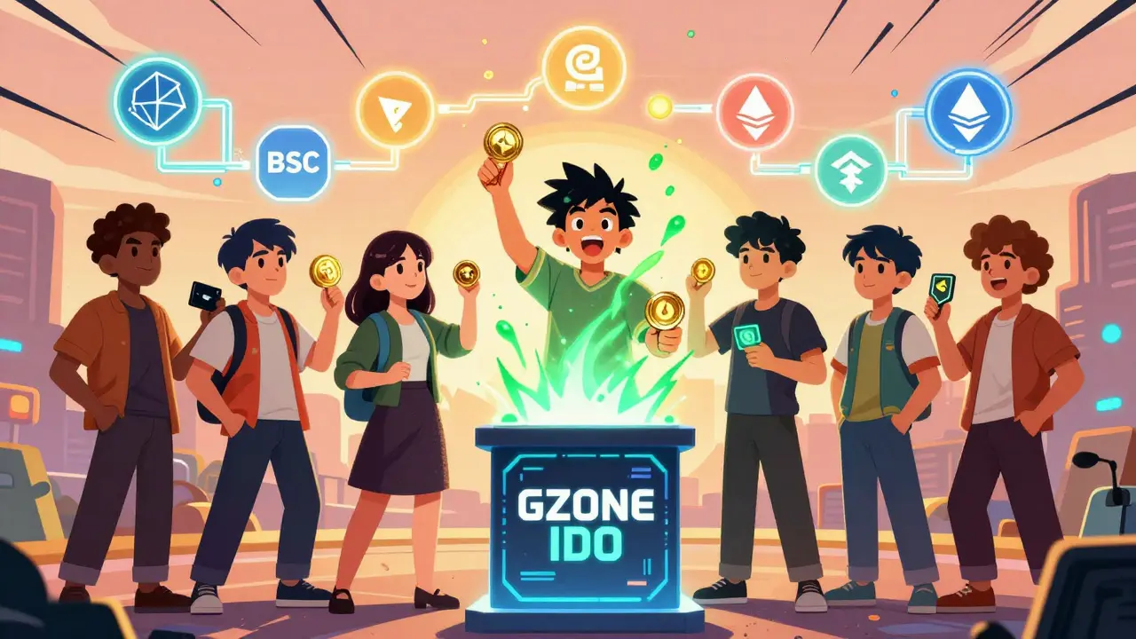 GZONE GameZone IDO Launch: How the Airdrop and Tokenomics Work