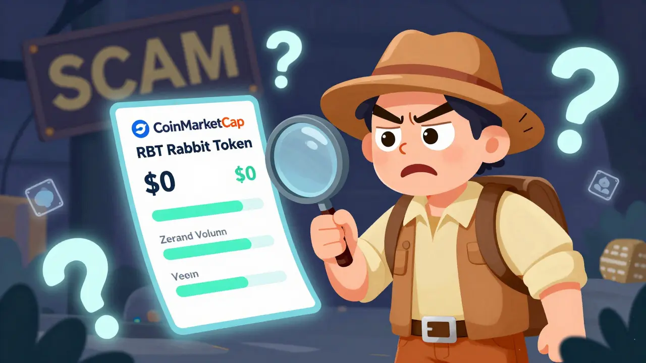 RBT Rabbit Token Airdrop: What We Know (and What We Don’t) on CoinMarketCap