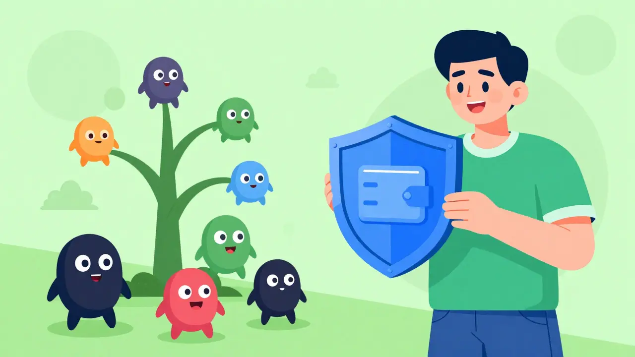 Secure wallet protection against crypto scams