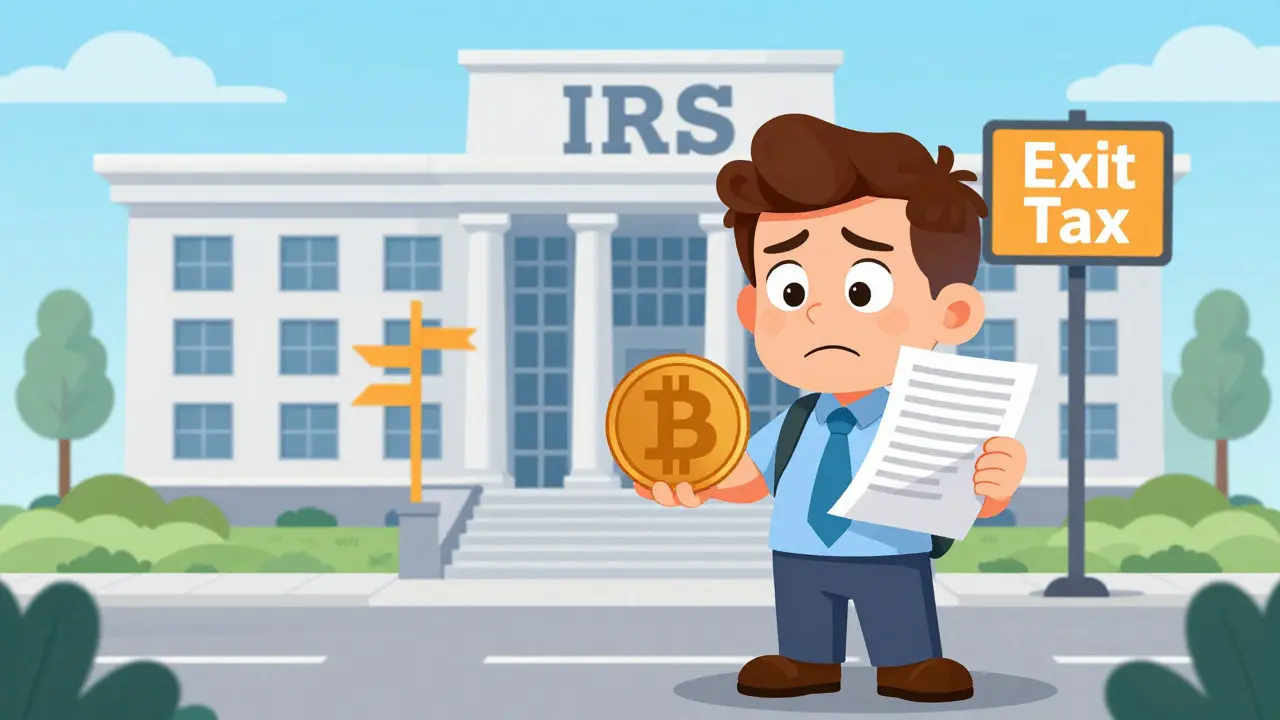 Exit Tax on Crypto for US Expats: 2025 Rules, $890k Exclusion & Planning